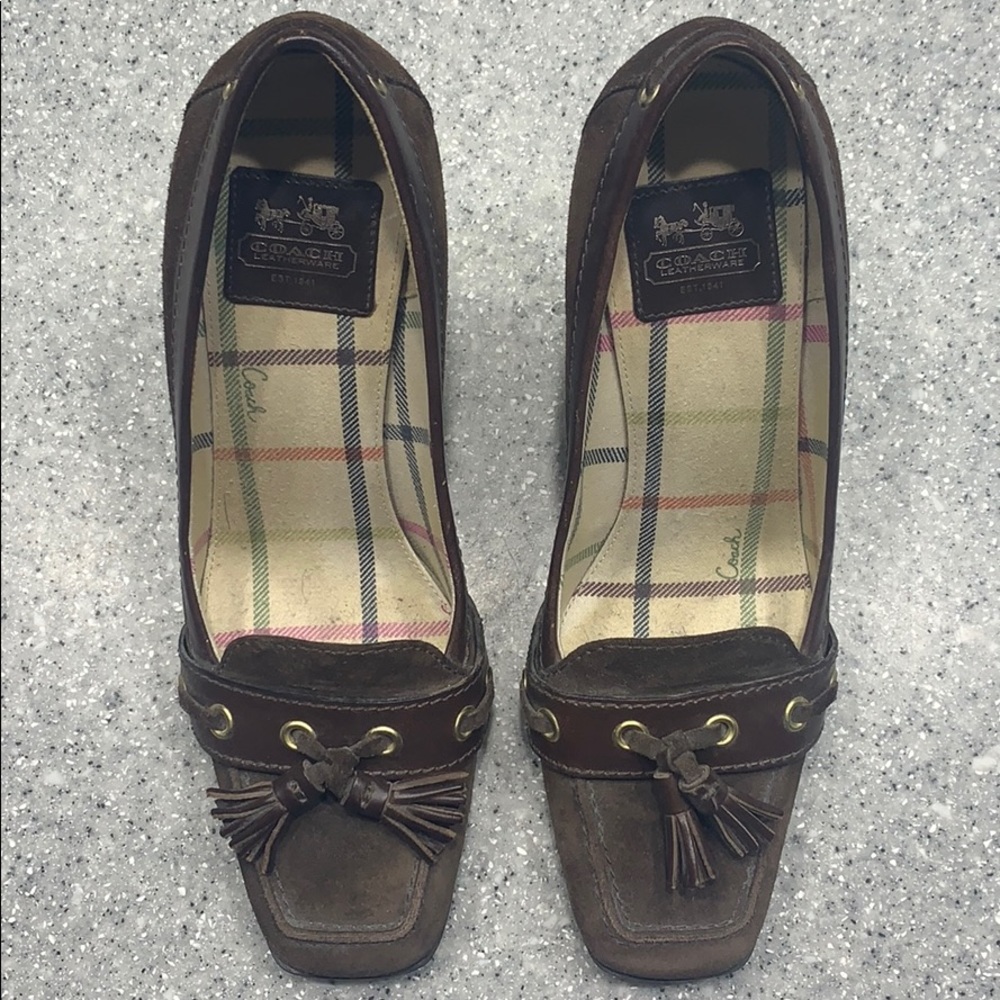 Coach Kirsty Suede Pump - Picture 1 of 4